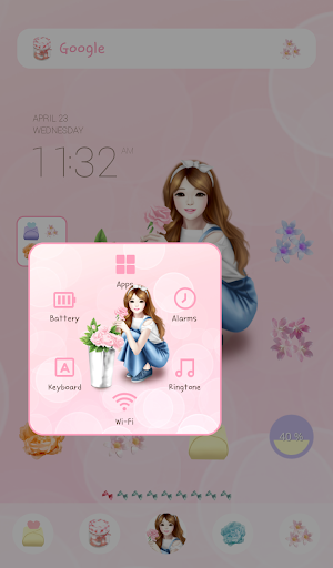 免費下載個人化APP|LovelyGirl dodol theme app開箱文|APP開箱王