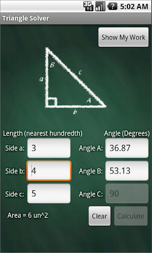 Mathologist: Triangle Solver