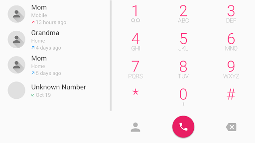 免費下載個人化APP|ExDialer Theme - Material Pink app開箱文|APP開箱王