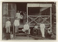 Woning van de buurman van de heer Letterie te Bangko