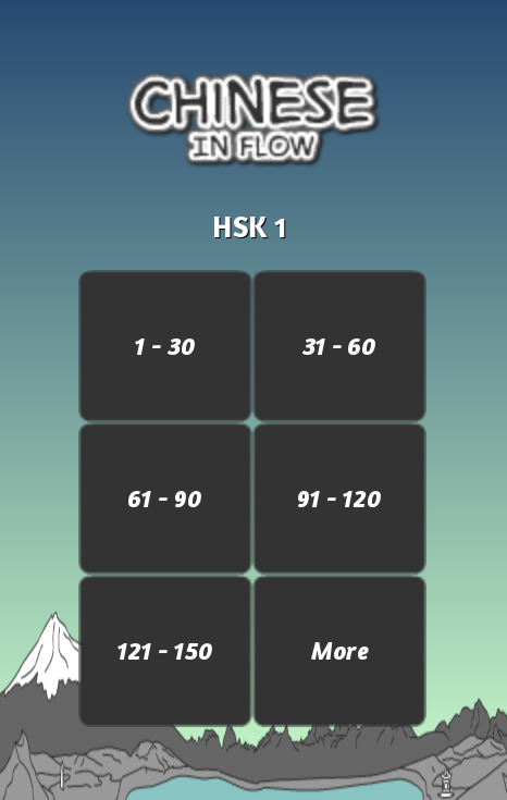 Android application Chinese in Flow screenshort
