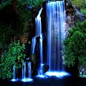 3D lovely Waterfall logo