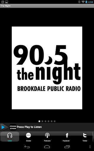 Brookdale Public Radio Player