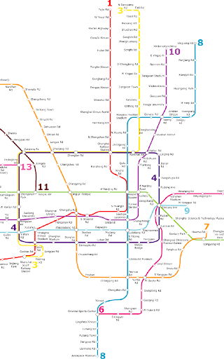 Shanghai Metro Map