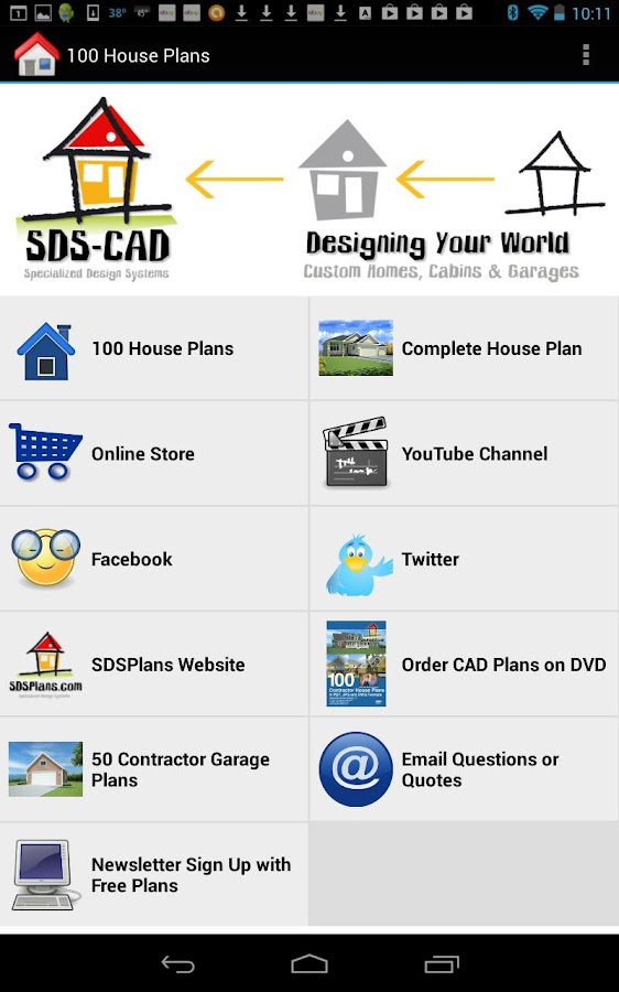 100 House  Plans  in PDF and CAD Android  Apps  on Google Play