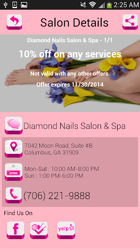 【免費商業App】Nail Salon Coupons-APP點子