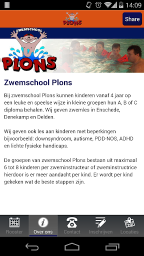 Zwemschool Plons