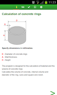 Calculation of concrete rings(圖1)-速報App