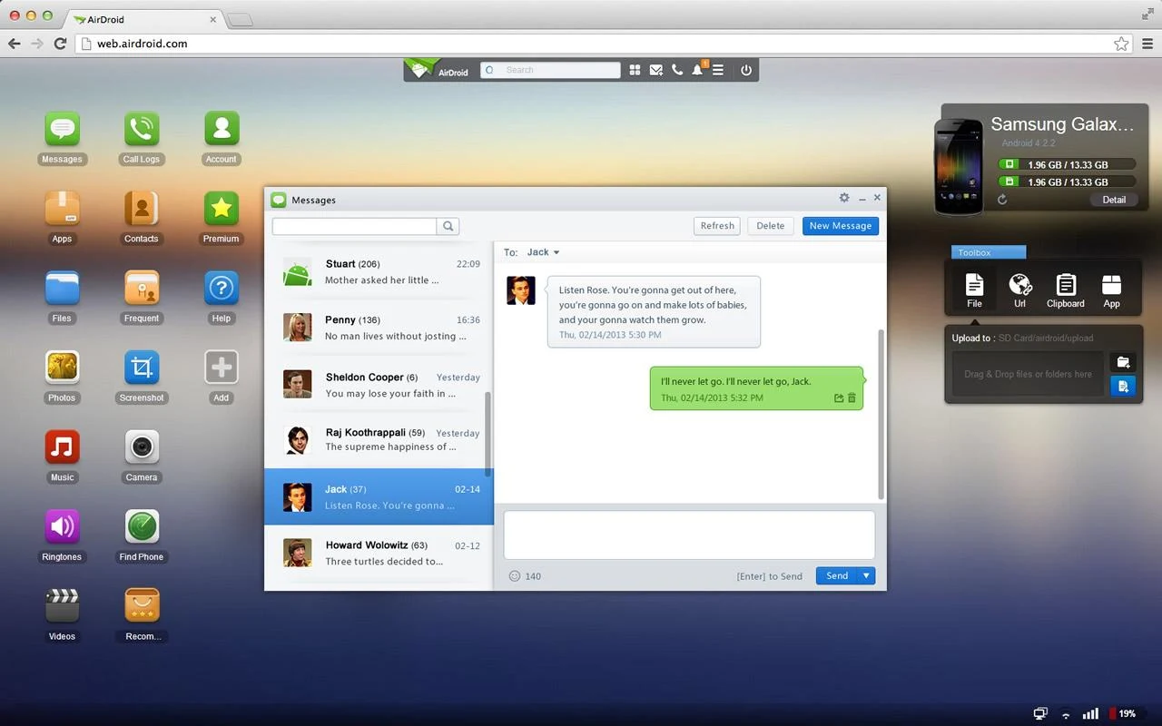 AirDroid - screenshot