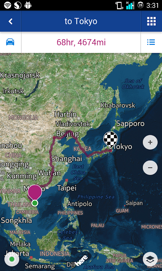 Nokia Here Maps - screenshot