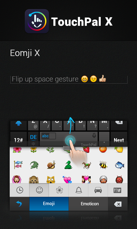 TouchPal X Keyboard - screenshot