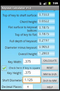 Keyseat Calculator(圖1)-速報App