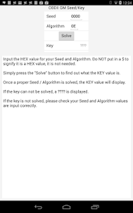 Lastest obd2 GM Seed Key Tool APK for PC