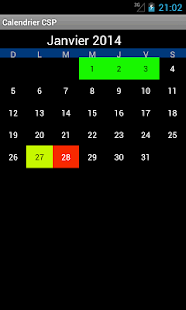 Lastest CSP calendar APK