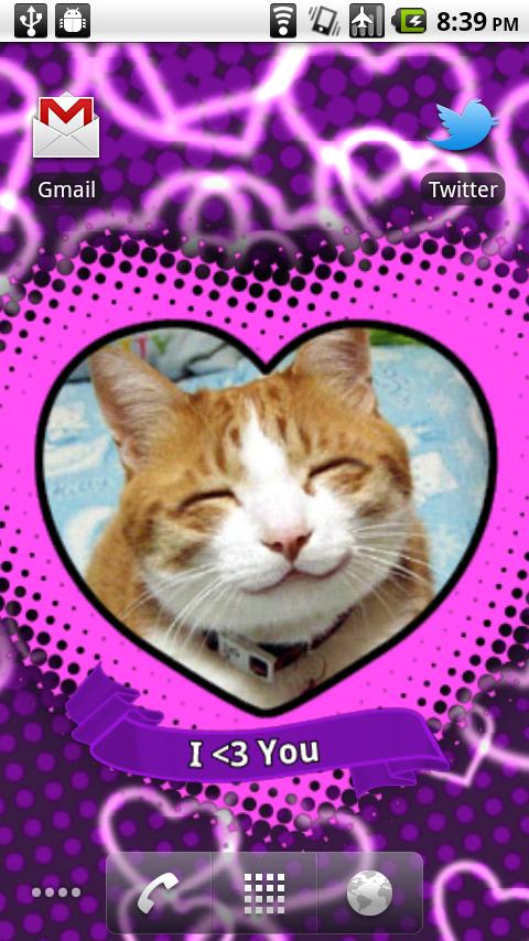 Love Photo Heart Locket Screen 2