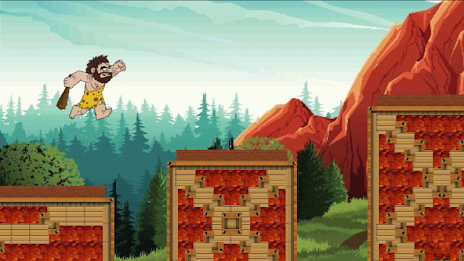 Caveman Run by Dexati poster 1