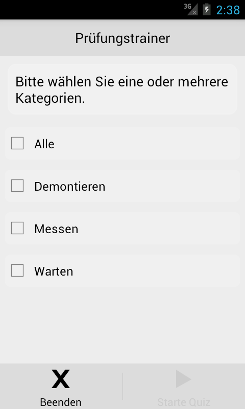 KFZ-Prüfungstrainer Teil 1 Screen 3