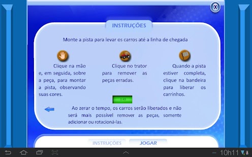 Tipos de reta - náhled