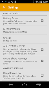 Trip Computer Mileage Tracker Screenshots 2