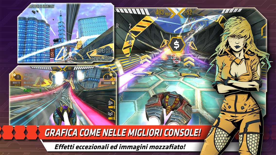  FLASHOUT 2, corse futuristiche alla Wipeout su Android !