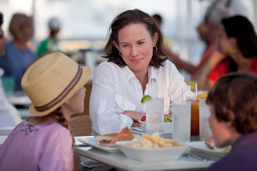 Celebrity_Silhouette_Porch - Have some alone time with your family during your Celebrity Silhouette sailing.