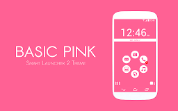 Basic Pink Theme for Smart Launcher