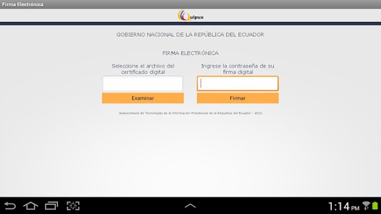 How to get Quipux Firma Electrónica 1.2 apk for pc