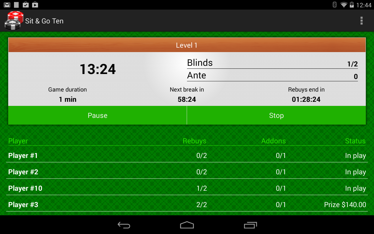 Poker Timer Android Apps on Google Play