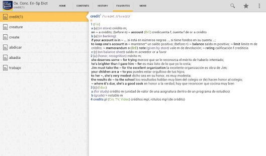 Concise Oxford Spanish Dict Screenshots 9