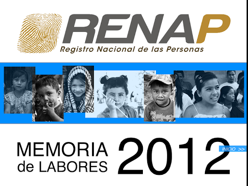 RENAP Memoria de Labores