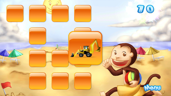 Lastest Matching Monkey Game for Kids APK