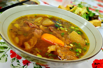 美女の家牛肉麵