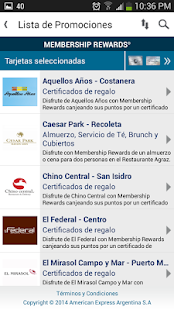 American Express Móvil Screenshots 1