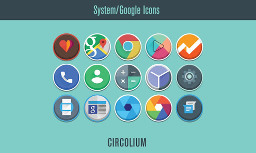 【免費個人化App】Circolium Icon Pack-APP點子