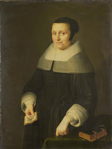 RIJKS: anonymous: Portrait of a Woman, possibly Elsje van Houweningen (?-1681) 1656