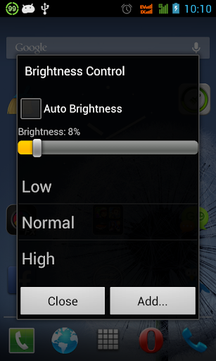 Brightness Control