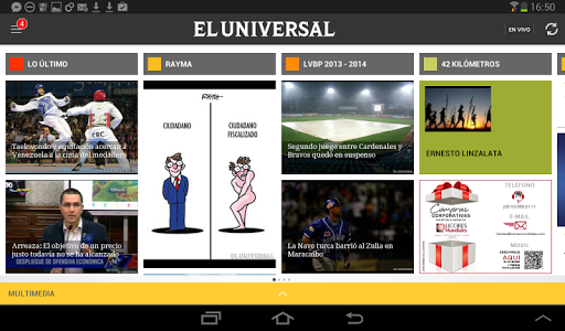El Universal para tableta