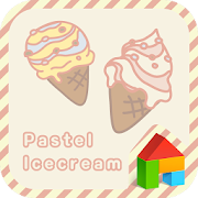 Pastel ice cream dodol theme  Icon