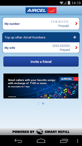 Aircel Pocket Payment