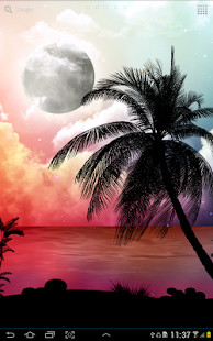 Tropical Night Live Wallpaper(圖4)-速報App