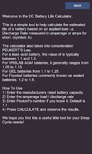DC Battery Life Calc Free(圖2)-速報App