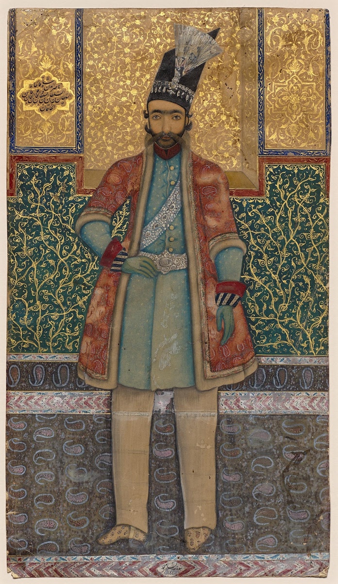 Portrait Of Nasir Od Din Shah R 1848 16 Possibly Mohammed Esfahani Google Arts Culture
