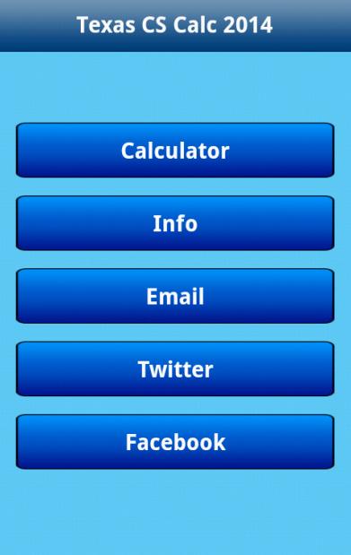 Texas Child Support Calculator Screen 1