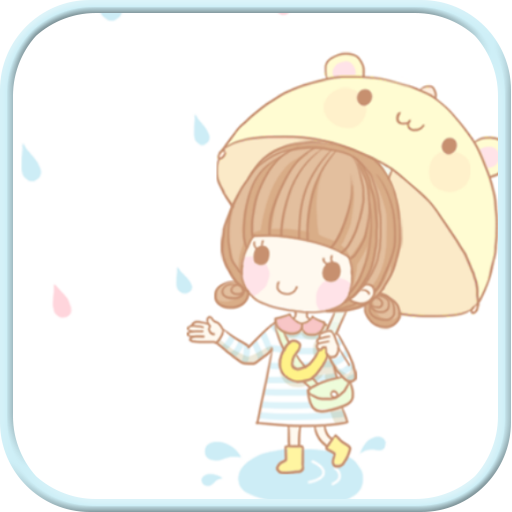 Dasom rain go launcher theme LOGO-APP點子