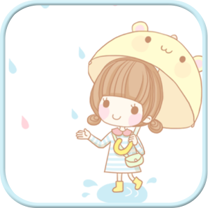 Dasom rain go launcher theme.apk 1.3