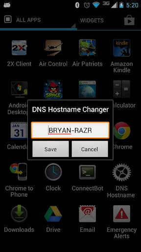 DNS Hostname Changer