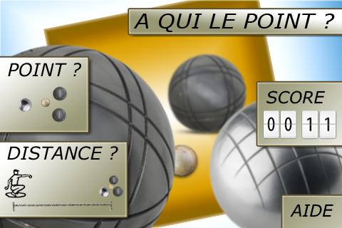 Android application At that point? Petanque tool screenshort