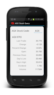 ASX Stock Query