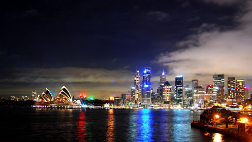 Sydney night wallpaper