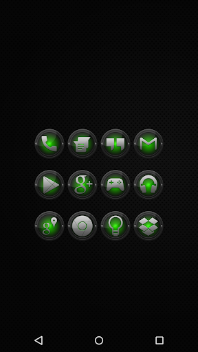 Black and Green - Icon Pack